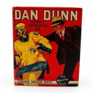 1934 Dan Dunn Secret Operative 48 1st Edition N Marsh Whitman Big Little Book VG